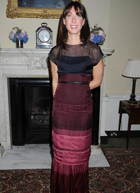 英前首相卡梅伦夫人发布自创品牌进军时尚界
